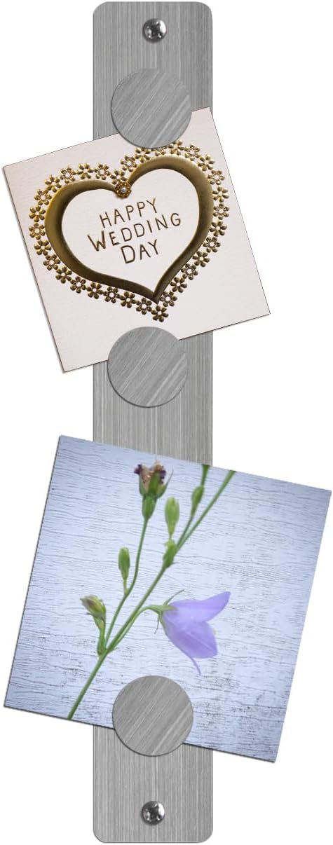 12"x3" Magnetic Strip Board, 3-Pack (White) | Compact 12"x3" frameless steel strip board; mounts horizontally or vertically; magnets & mounting hardware included