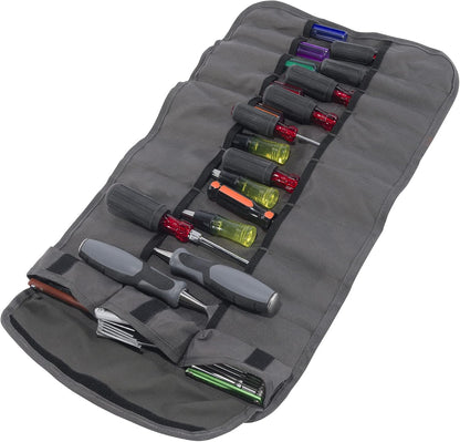Utility Roll Organizer, Durable, Water-Resistant Tool Roll