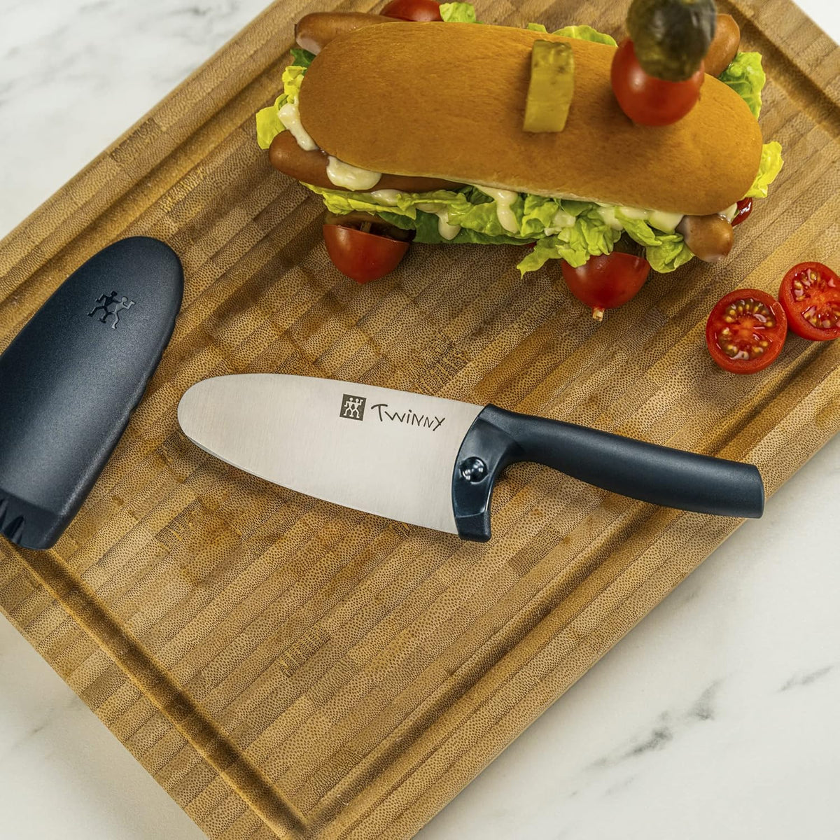 Twinny Kids Chef's Knife, Blue