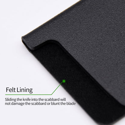 10pcs Universal Knife Edge Guards Set, Non-BPA Knife Sheath | Gentle on Your Blades