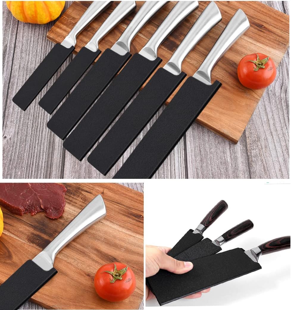 10pcs Universal Knife Edge Guards Set, Non-BPA Knife Sheath | Gentle on Your Blades