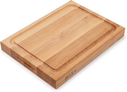 RA-Board Series Rectangular Maple Deluxe Barbecue Cutting Board