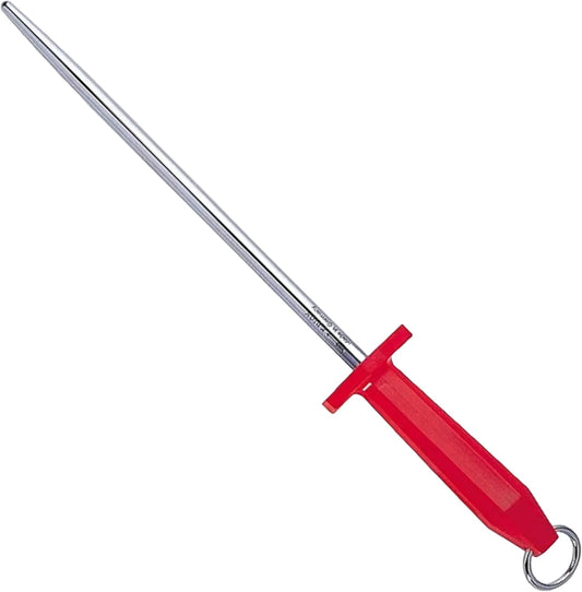 Orange Knife Sharpener - 10" Smooth Polished German Made Steel