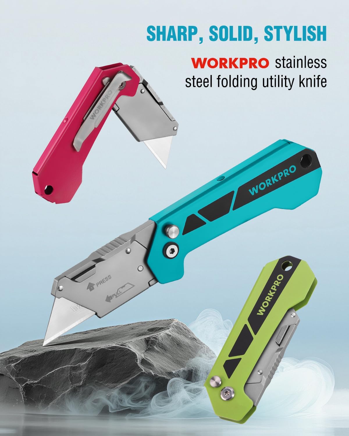 Box Cutter, Utility Knife, Blue