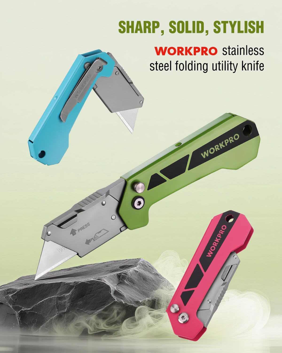 Box Cutter, Utility Knife, Blue
