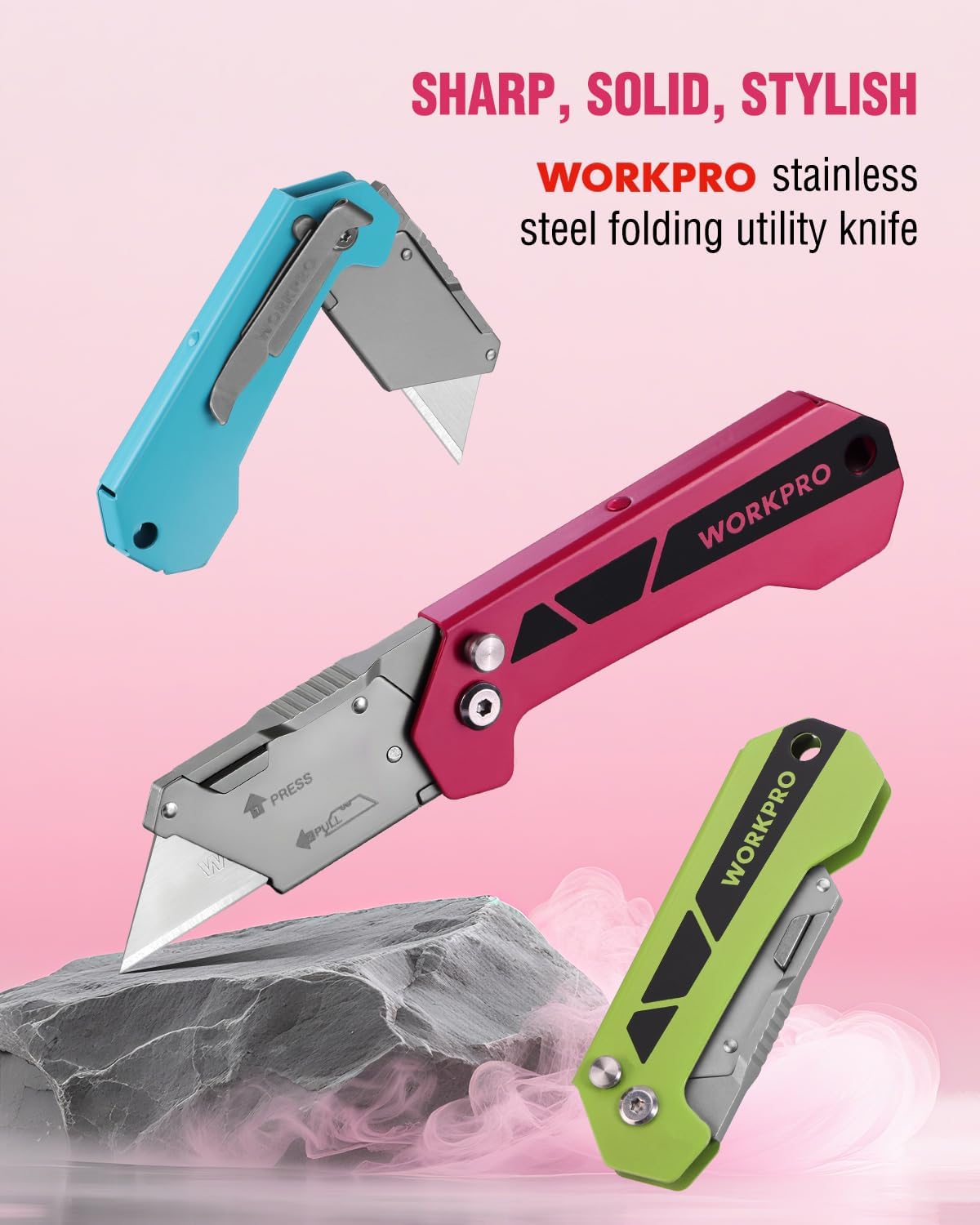 Box Cutter, Utility Knife, Blue