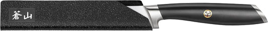 Cangshan 1026641 8-Piece Steak Knife Guard Set, Black
