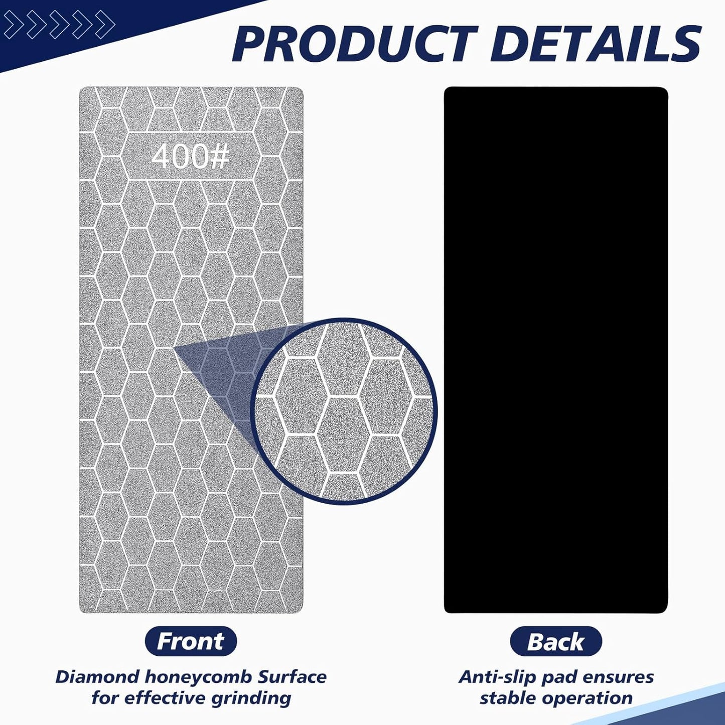 15 Pcs Diamond Sharpening Stone, Diamond Lapping Plate with Extra Fine/medium/coarse Plate and Non-slip Base 80/120/150/180/200/240/320/400/600/800/1000/1200/1500/2000/3000 Grit