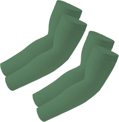 Cooling Arm Sleeves Sun UV Protection Compression for Men Women | 2Pairs, UPF 50, Sports Compression,Tattoo Cover Up ,Fittness,Baseball,Basketball,Cycling,Hiking,Football,Outdoor