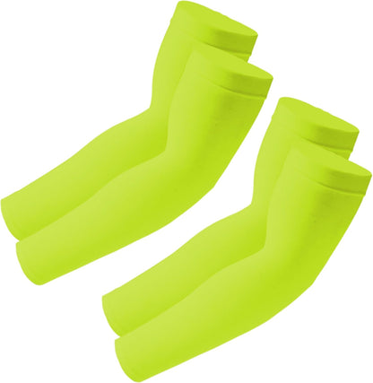 Cooling Arm Sleeves Sun UV Protection Compression for Men Women | 2Pairs, UPF 50, Sports Compression,Tattoo Cover Up ,Fittness,Baseball,Basketball,Cycling,Hiking,Football,Outdoor