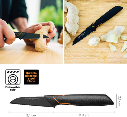 Edge Deba 12 cm knife, one size, Black