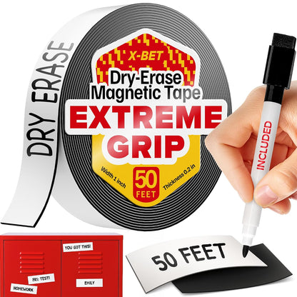 Magnetic Strips with Adhesive Backing - Magnetic Tape for Crafts - Tool and Knife Magnet Strips for Kitchen, Garage and Garden - Adhesive Magnetic Tool Holder Strip for Wall (10 Pieces, 6" x 1")