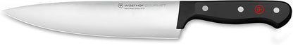 Wüsthof Gourmet 4-Piece Chef's Knife Set, Black