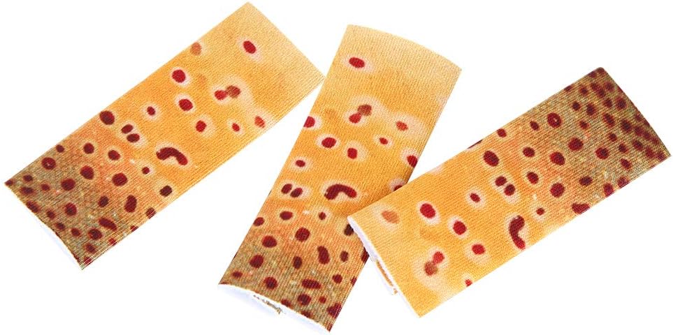 3PCS Fishing Finger Tab Protector, Polyester Fishing Stripping Single Finger Guards for Fishing Finger