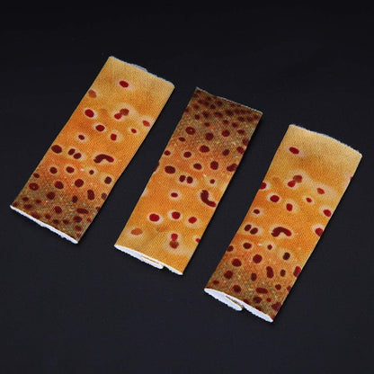 3PCS Fishing Finger Tab Protector, Polyester Fishing Stripping Single Finger Guards for Fishing Finger