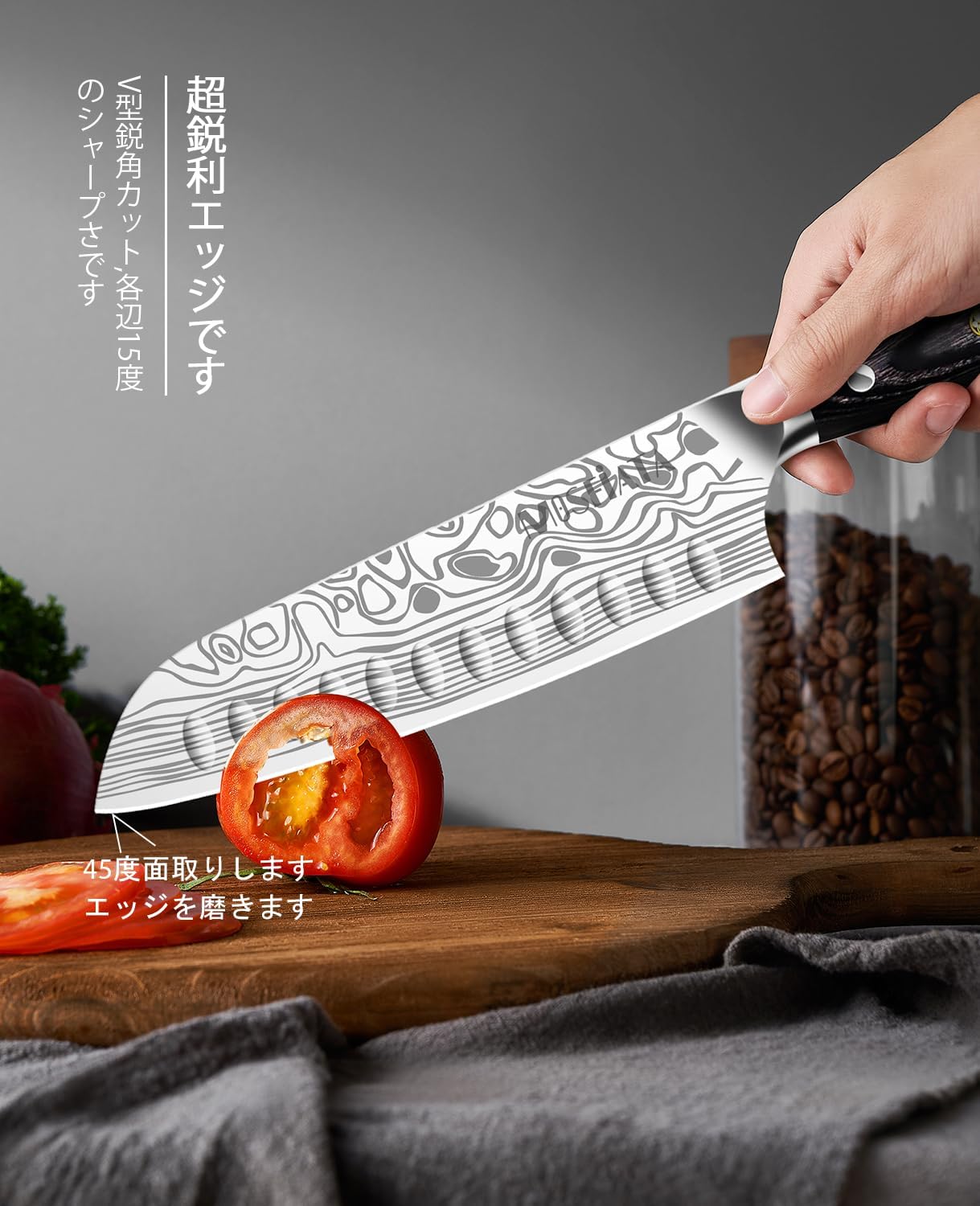 4 Inch Paring Knife, Kitchen Knife Fruit Knives with Sheath, German High Carbon Stainless Steel EN1.4116 Precision Cooking Vegetable Knife for Carving, Peeling, Trimming