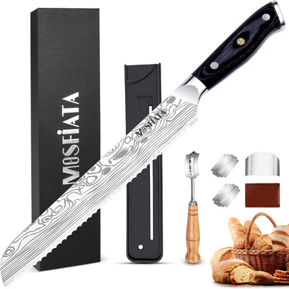 4 Inch Paring Knife, Kitchen Knife Fruit Knives with Sheath, German High Carbon Stainless Steel EN1.4116 Precision Cooking Vegetable Knife for Carving, Peeling, Trimming