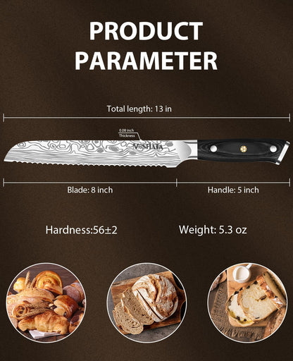 4 Inch Paring Knife, Kitchen Knife Fruit Knives with Sheath, German High Carbon Stainless Steel EN1.4116 Precision Cooking Vegetable Knife for Carving, Peeling, Trimming
