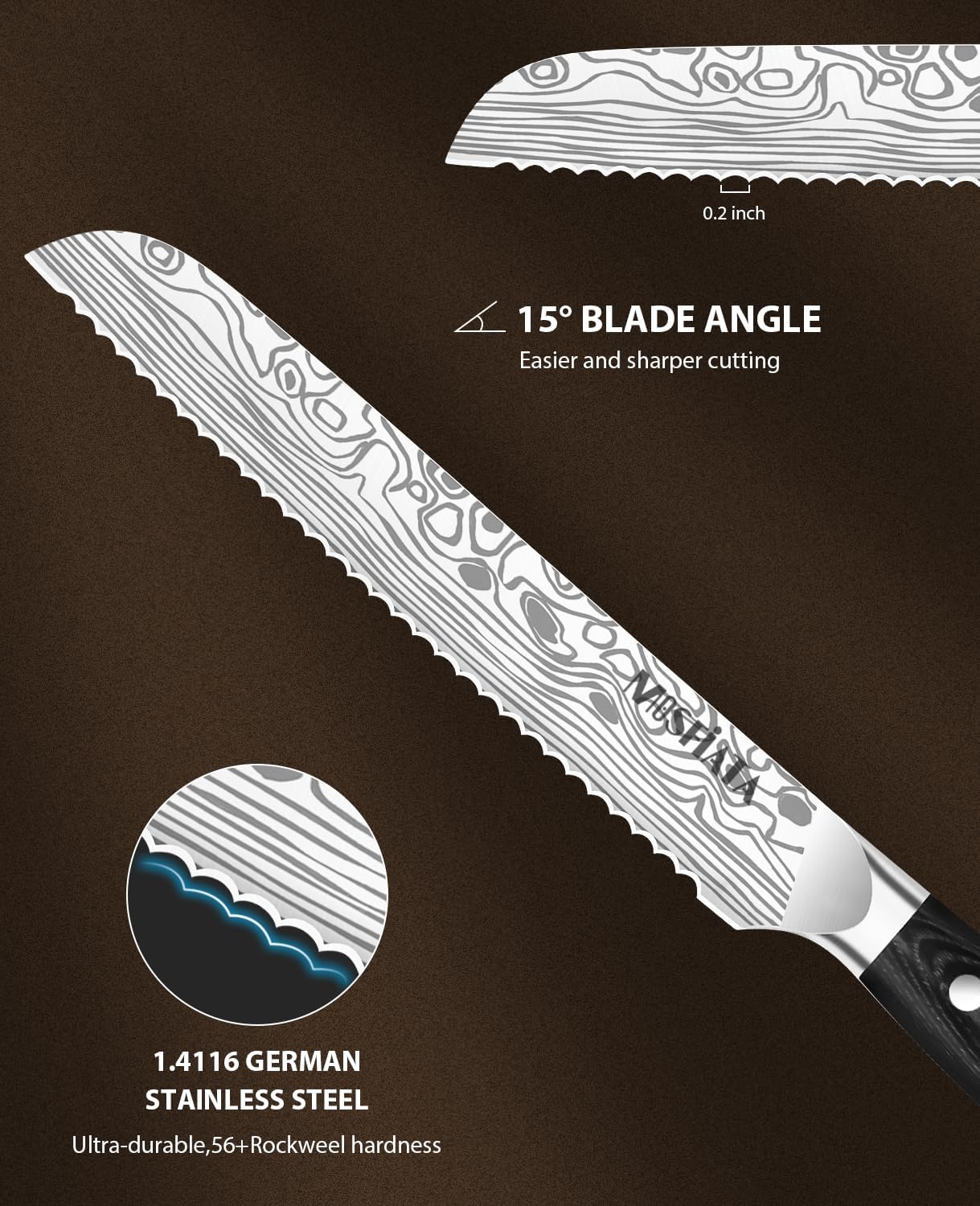 4 Inch Paring Knife, Kitchen Knife Fruit Knives with Sheath, German High Carbon Stainless Steel EN1.4116 Precision Cooking Vegetable Knife for Carving, Peeling, Trimming