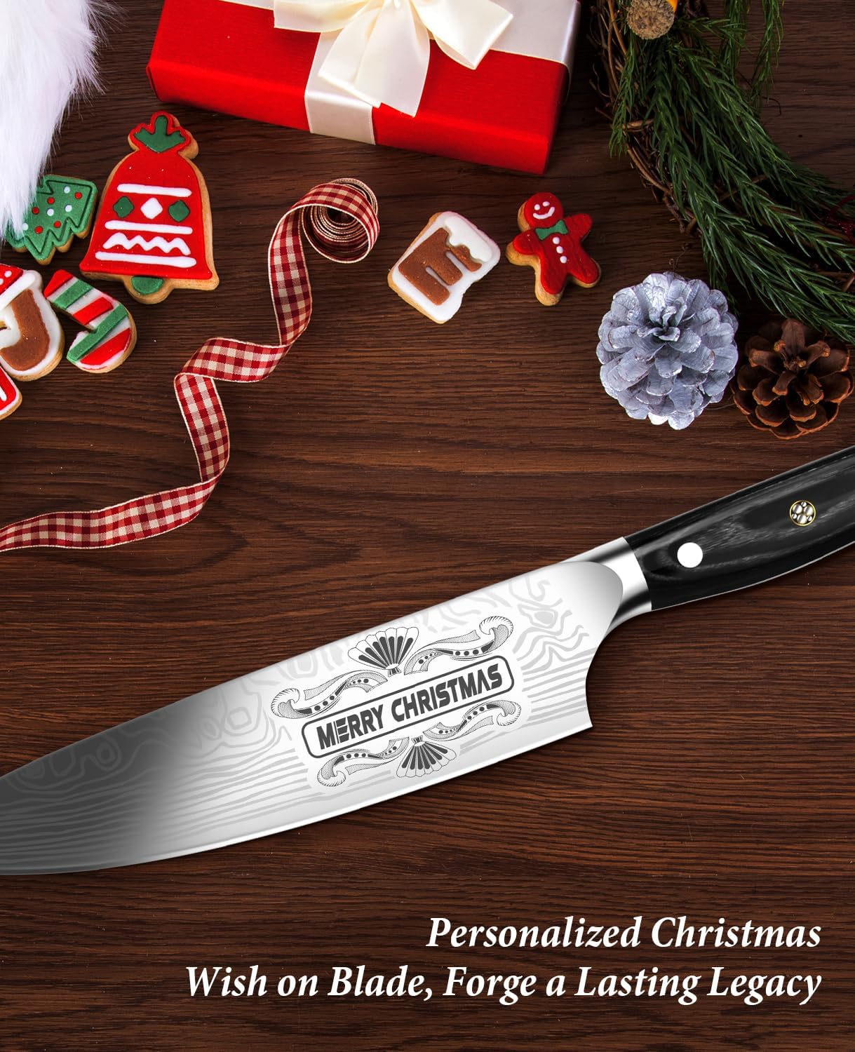 4 Inch Paring Knife, Kitchen Knife Fruit Knives with Sheath, German High Carbon Stainless Steel EN1.4116 Precision Cooking Vegetable Knife for Carving, Peeling, Trimming
