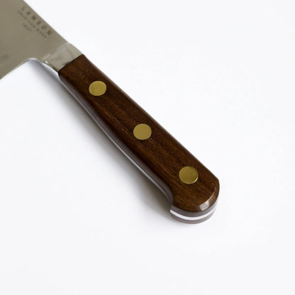 Lamson 5 In Premier Forged Santoku Knife, Hollow Edge, Fire Handle