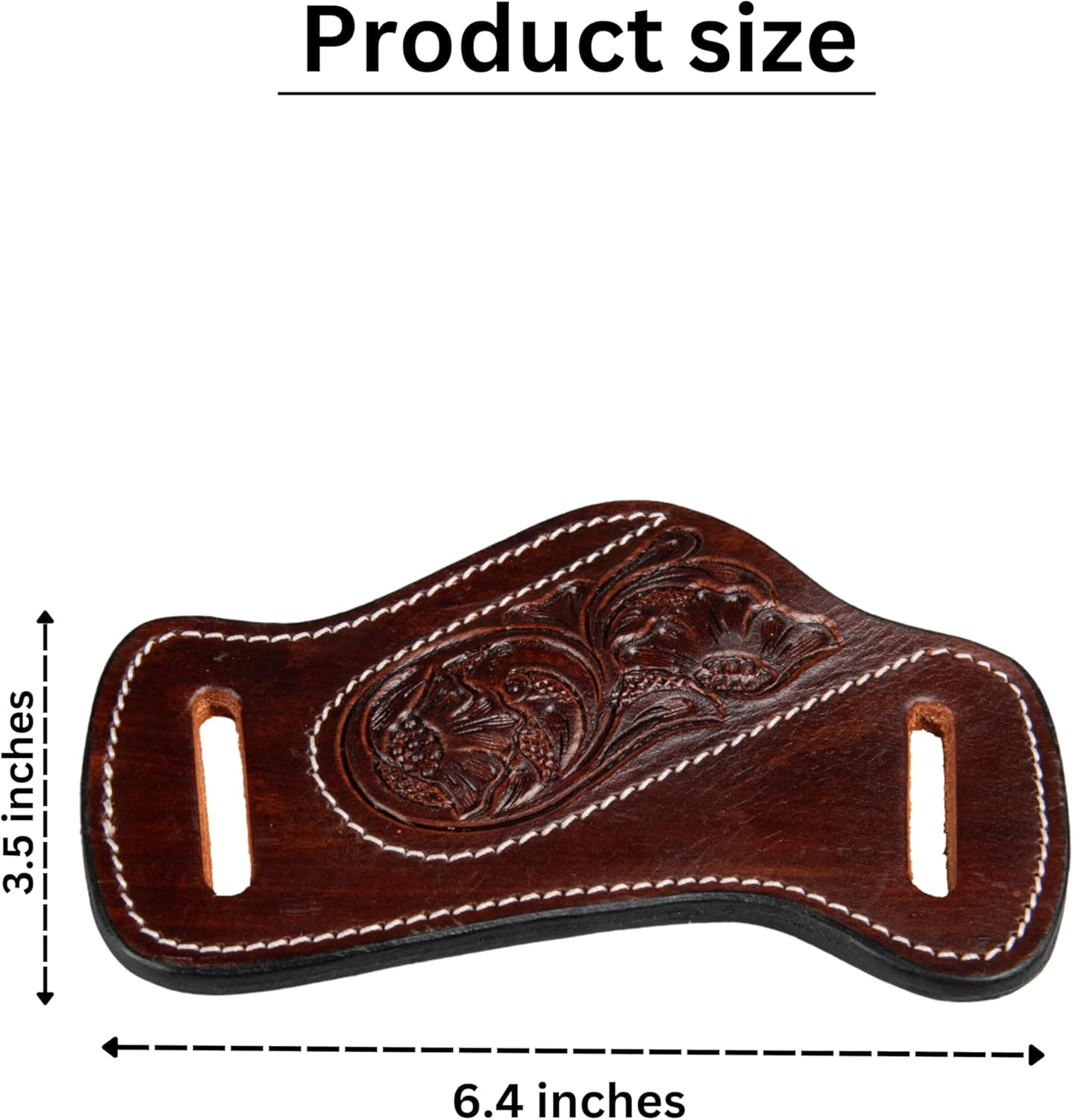 Leather Knife Sheath for Belt Pocket Folding Knife Holder Compact Draw Knifes Carrier EDC Leather Sheath for Folding Knife Holster