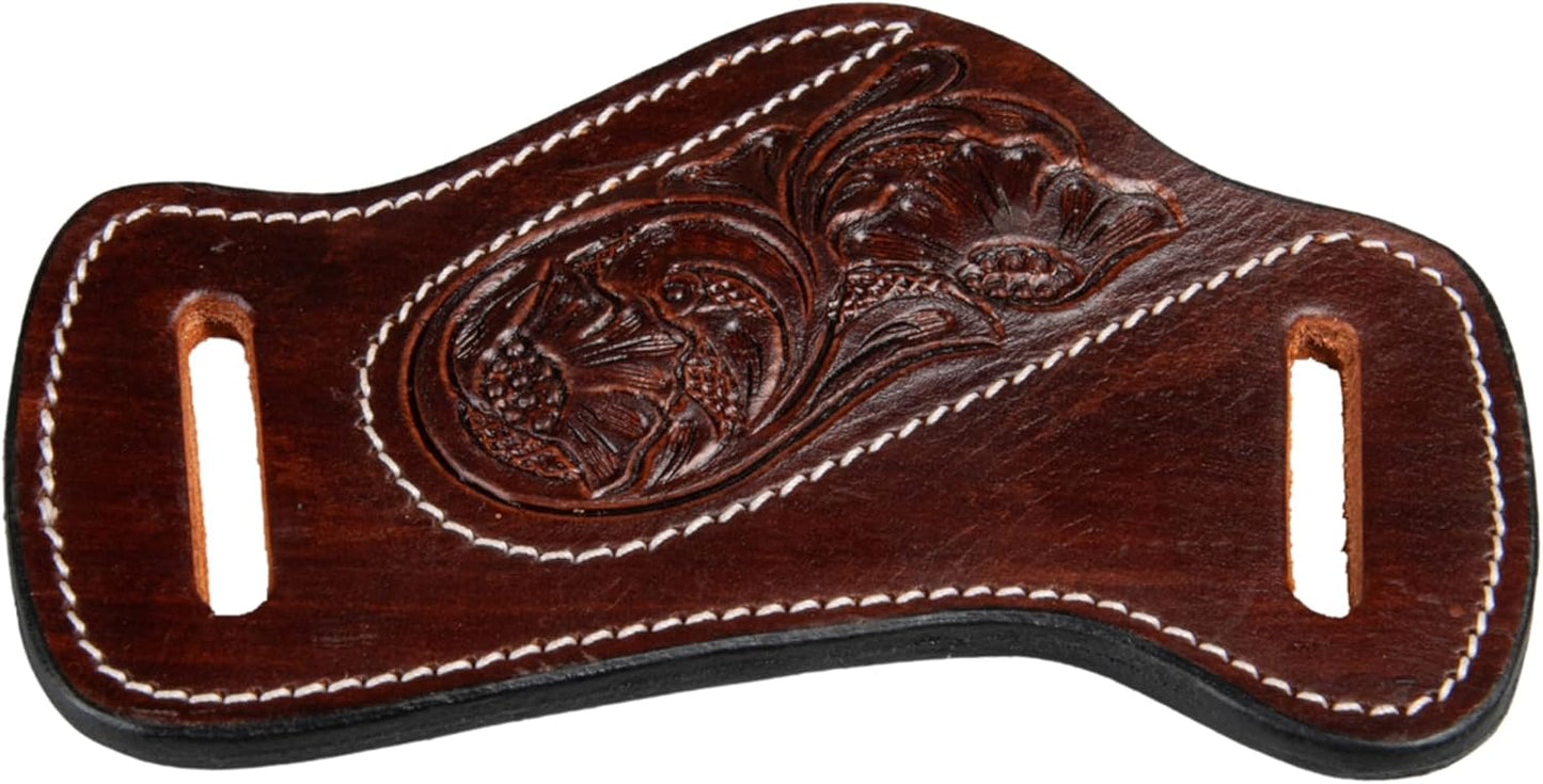 Leather Knife Sheath for Belt Pocket Folding Knife Holder Compact Draw Knifes Carrier EDC Leather Sheath for Folding Knife Holster