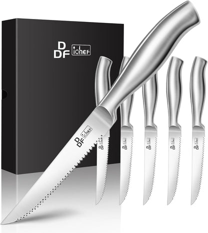 Nakiri Kitchen Knife, Chef's Knife In Japanese Stainless Steel Professional Cooking Knives, Non-slip Ultra Sharp Knife with Ergonomic Handle