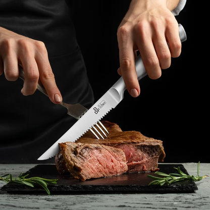 Nakiri Kitchen Knife, Chef's Knife In Japanese Stainless Steel Professional Cooking Knives, Non-slip Ultra Sharp Knife with Ergonomic Handle