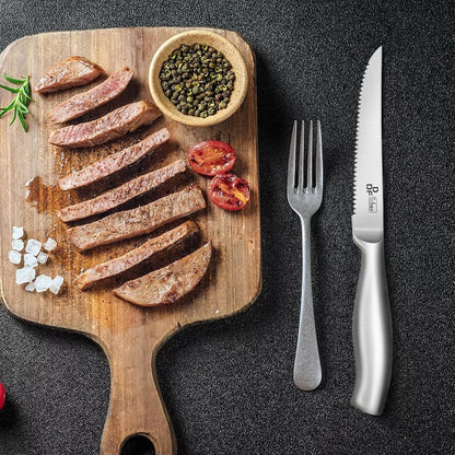 Nakiri Kitchen Knife, Chef's Knife In Japanese Stainless Steel Professional Cooking Knives, Non-slip Ultra Sharp Knife with Ergonomic Handle
