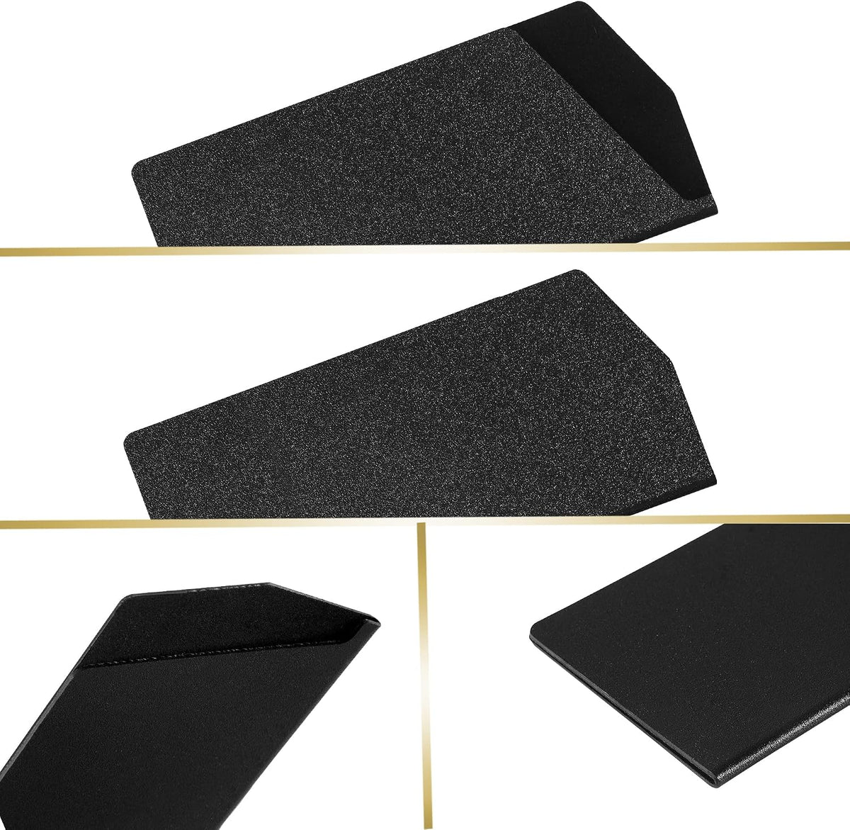 Universal Knife Edge Guards 2 Pcs ABS Knife Cover Set for Kitchen Sheath Protector