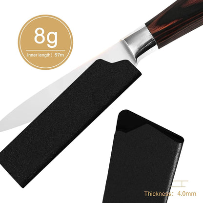 Universal Knife Edge Guards 2 Pcs ABS Knife Cover Set for Kitchen Sheath Protector