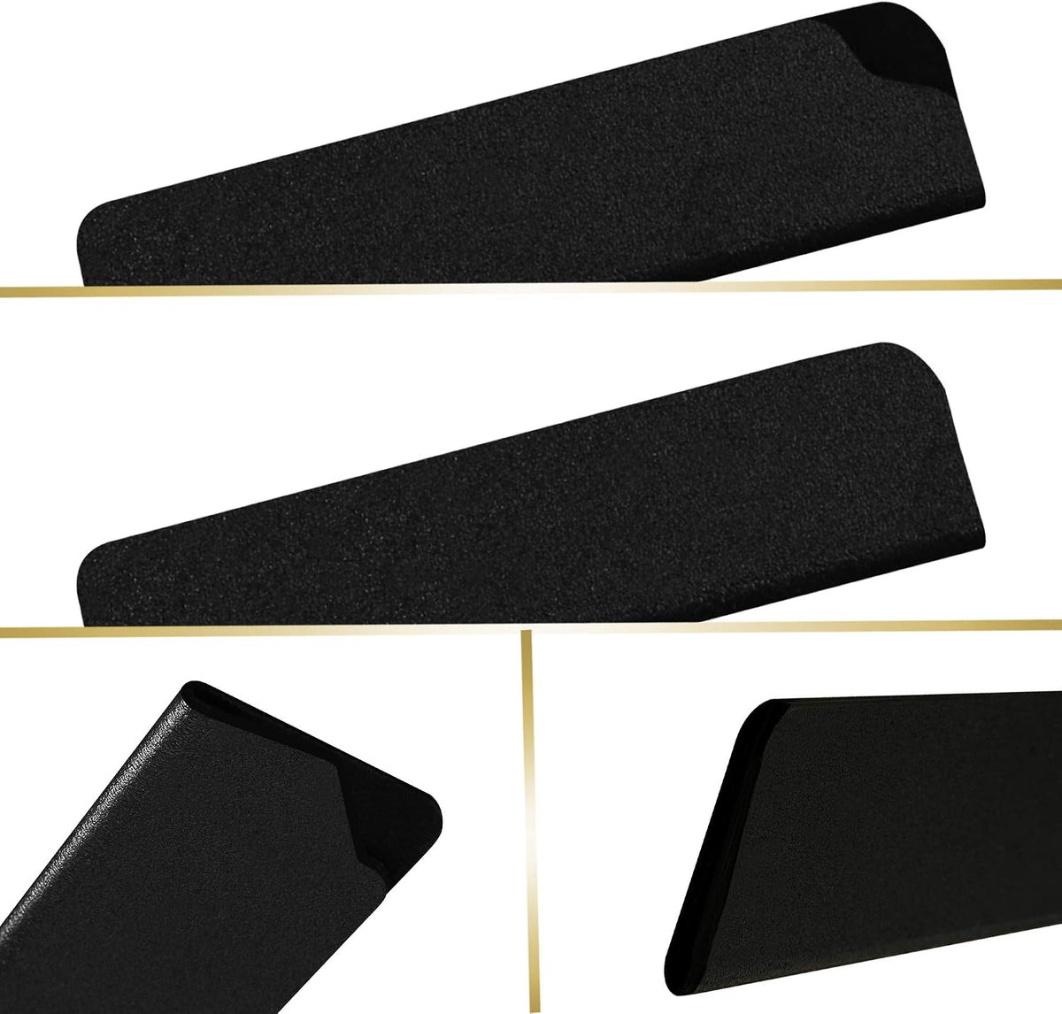 Universal Knife Edge Guards 2 Pcs ABS Knife Cover Set for Kitchen Sheath Protector