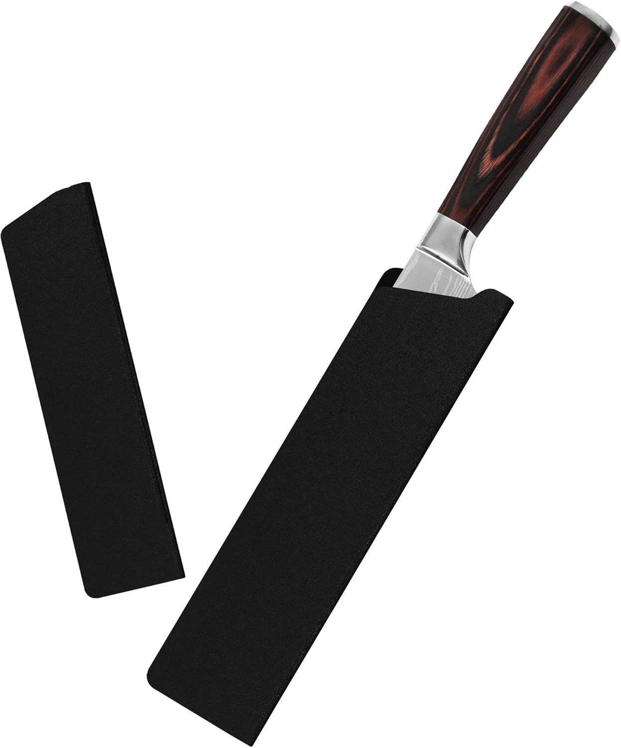 Universal Knife Edge Guards 2 Pcs ABS Knife Cover Set for Kitchen Sheath Protector