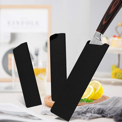 Universal Knife Edge Guards 2 Pcs ABS Knife Cover Set for Kitchen Sheath Protector