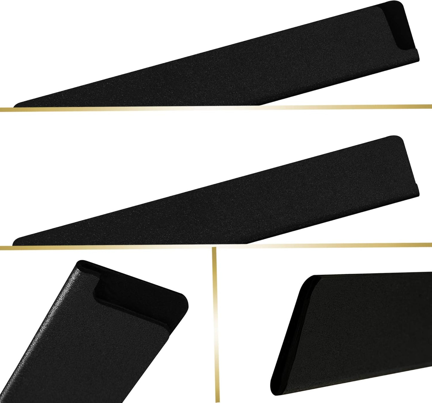 Universal Knife Edge Guards 2 Pcs ABS Knife Cover Set for Kitchen Sheath Protector