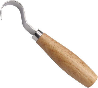 Wood Hook Knife Carving Tool for Carving Spoons Bowls Cups Crooked for Professional Spoon Carvers and Beginners