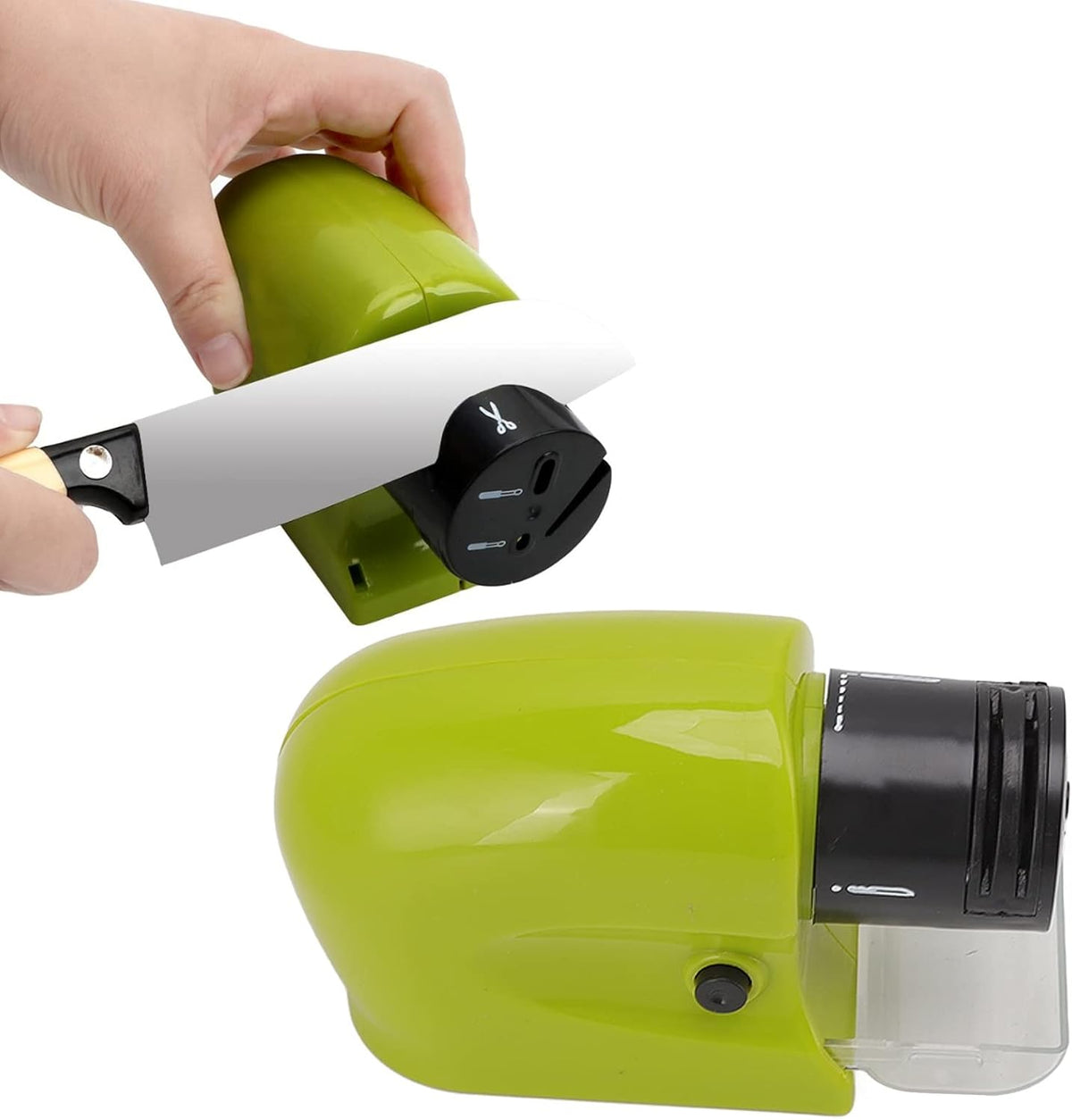 Electric Knife Sharpener, High Speed Multi Functional Scissors Sharpener Fashionable Highly for Household Kitchen, for Knife, Scissors, Screwdriver