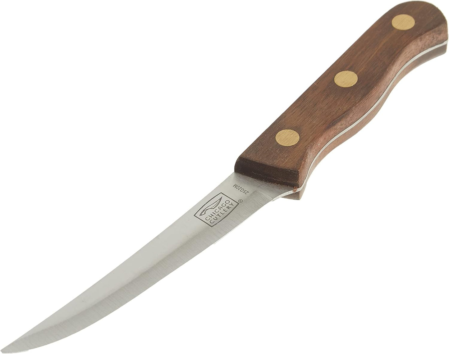 B144 Walnut Tradition 4-Piece Steak Knife Set | Full Tang Construction | Triple-Rivet Handles | Precision Edge Performance | Dining Table Ready
