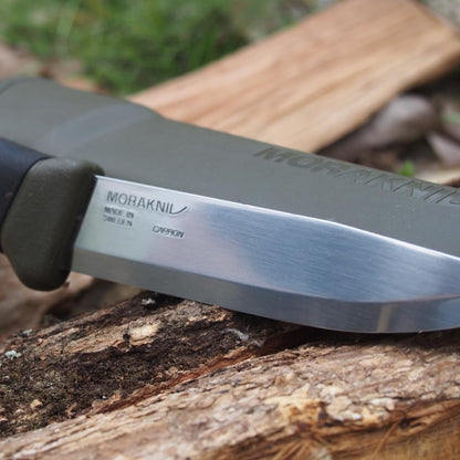 Companion Carbon Steel Fixed-Blade Knife with Sheath