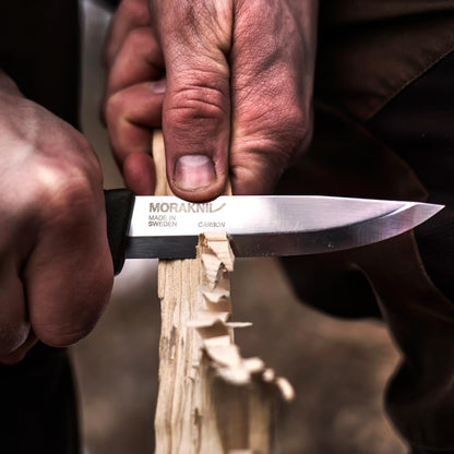 Companion Carbon Steel Fixed-Blade Knife with Sheath