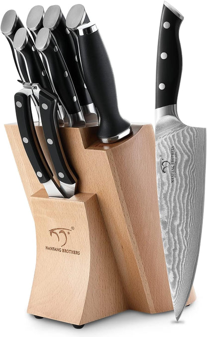 VG10 Damascus Knife Set, ABS Handle