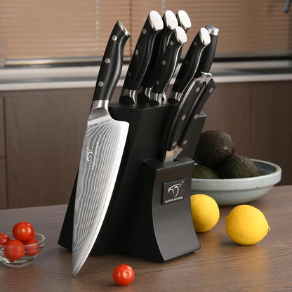 VG10 Damascus Knife Set, ABS Handle