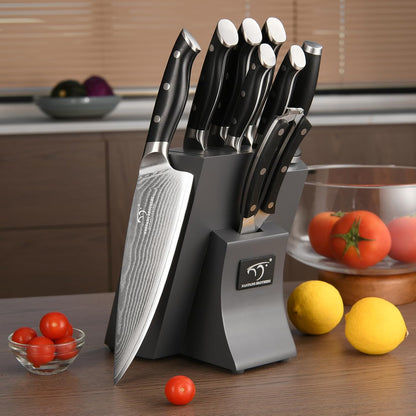 VG10 Damascus Knife Set, ABS Handle