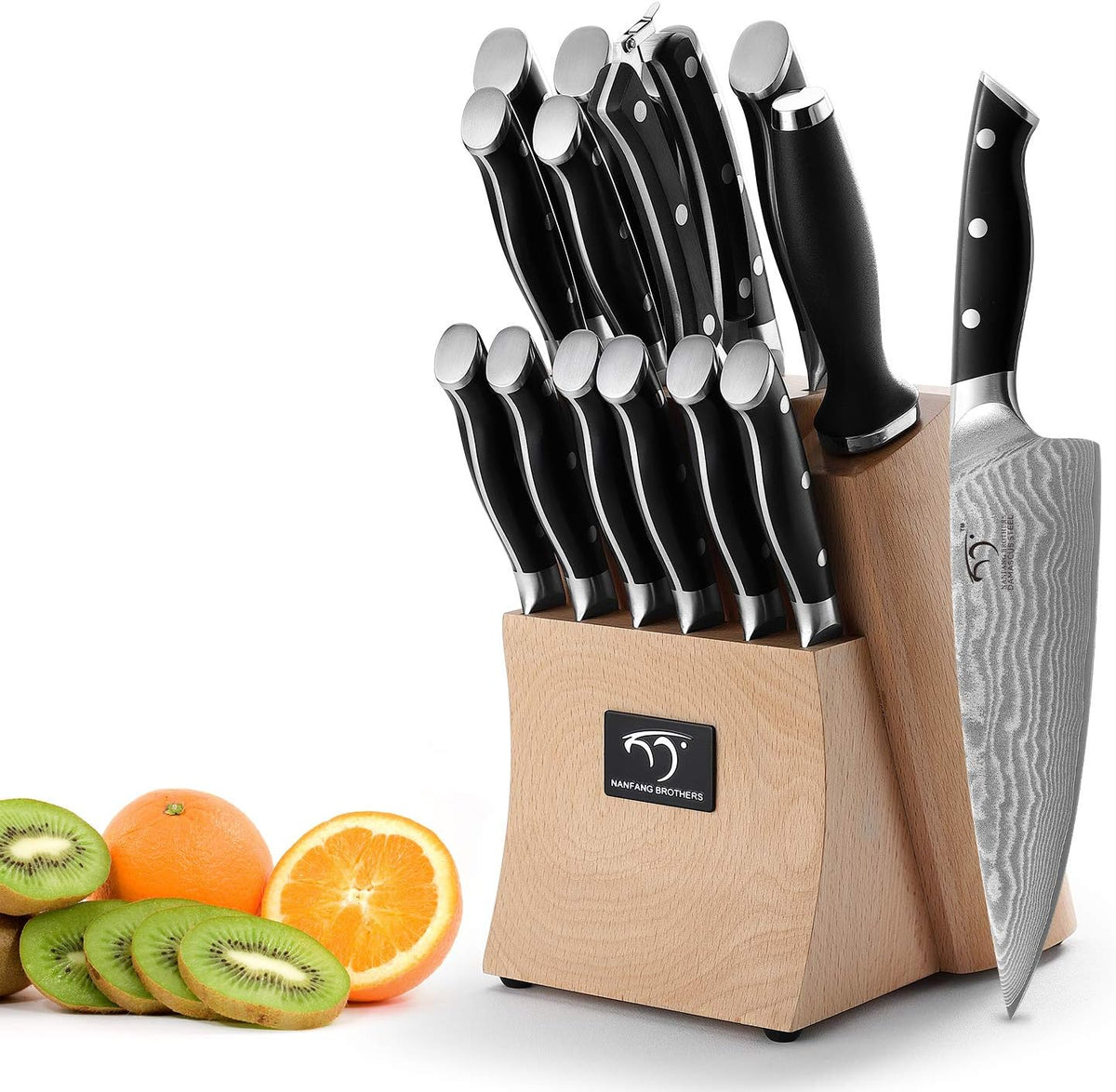 VG10 Damascus Knife Set, ABS Handle