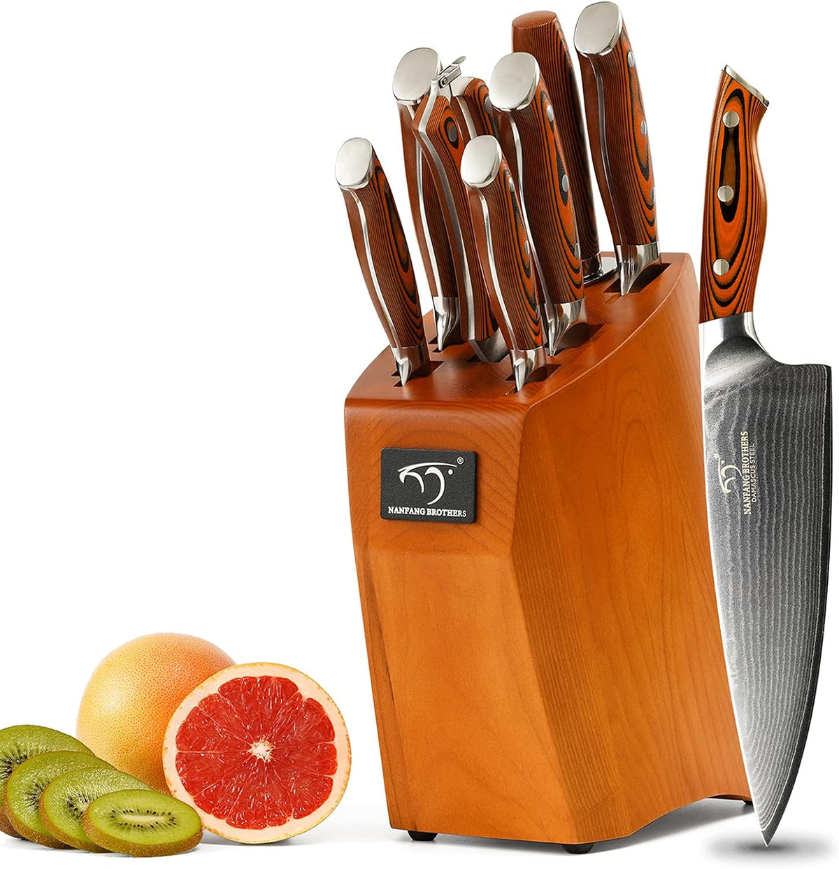 VG10 Damascus Knife Set, ABS Handle