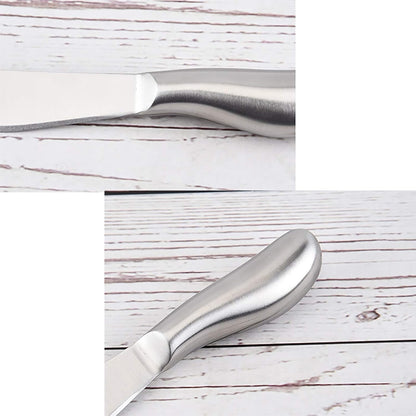 Spreader Knife Set 4-Piece Butter Knife Stainless Steel Cheese Knife Set Small Bread Cream Knives 5.3-inch