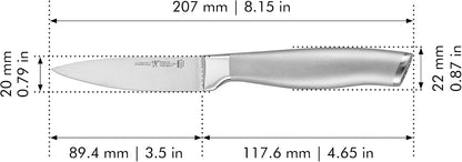Modernist Razor-Sharp 3.5-inch Paring Knife, German Engineered Informed by 100+ Years of Mastery
