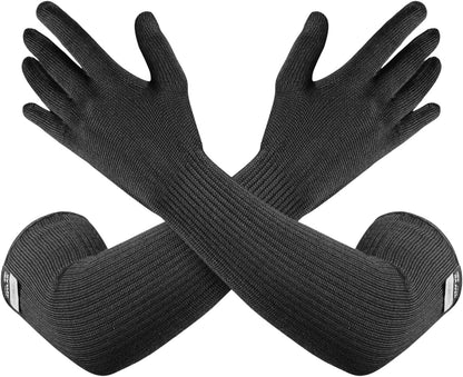 Cut Heat Bite Resistant Arm Sleeves –EN388 Certified Arm Protection Sleeve for Welding, Cooking, Cat & Dog Handling