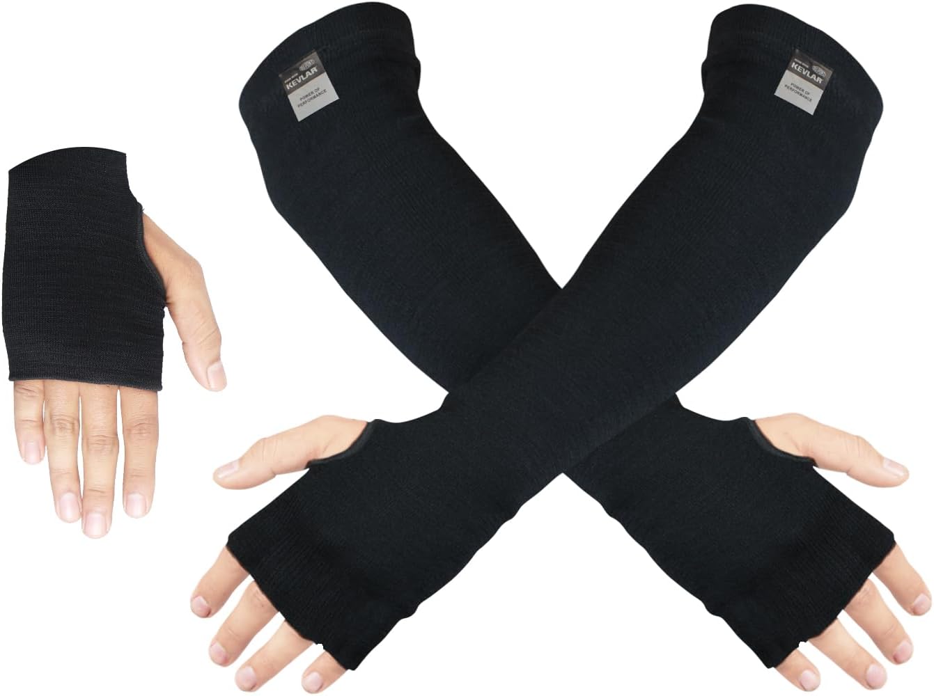 Cut Heat Bite Resistant Arm Sleeves –EN388 Certified Arm Protection Sleeve for Welding, Cooking, Cat & Dog Handling